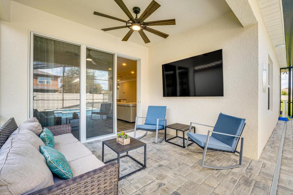 Relax, Play, Swim Luxe Haines City Home with Lanai!
